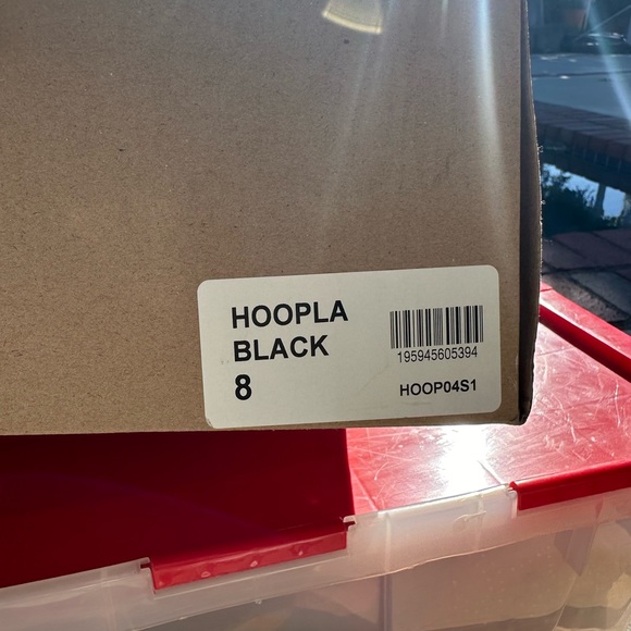 Steve Madden Hoopla Platform Block Heel Booties in Black - Picture 7 of 7